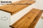 Preview: Treppenstufe Trittstufe Renovierungsstufe Setzstufe Birke weiß lackiert Massivholz Birke LIGNAU Holzhandel Wuppertal